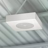 Valcom Square Grille, Amplified Ceiling Speake V-1920C